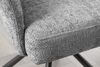 riess-ambiente Polsterstuhl BIG GEORGE grau / schwarz (Einzelartikel, 1 St), Esszimmer · Strukturstoff · 360° drehbar · mit Armlehne · Design Bild 5