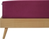 Schiesser 'Flexi' Spannbettlaken mit Gummizug, Jersey / Elasthan, Bordeauxrot, 150x200 cm
