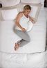 Chicco Boppy Wedge Schwangerschaftskissen, kompakt, maschinenwaschbar, Unterstützung für Bauch, Beine, Hüften und Rücken, für alle Phasen der Schwangerschaft, helle Farbe (Spiral) Bild 5