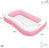 Intex aufblasbarer rechteckiger Pool 166 x 100 x 25 cm pink Bild 5