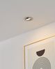 Eglo 95852 Hochvolt LED Einbauleuchte PINEDA Ø 8,4cm in chrom 3000K schwenkbar Bild 2