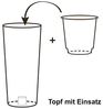 Pflanztopf TUIT Ø 40 cm taupe Bild 2