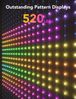 Govee Curtain Lights, 520 RGBIC LEDs Lichterkette, DIY Lichtmuster, Smart LED Vorhang 86+ Modi, IP65 Wasserfest, kompatibel mit Alexa für Zimmer, Party Deko (1,5×2m) Bild 2
