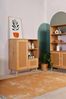Dmora Credenza Zenara, Buffet da soggiorno, Madia da salotto, Dispensa da cucina, 90x40h110 cm, Quercia Bild 5