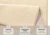 Kurzflor Teppich Fancy - 100x150x0,7cm Bild 4