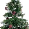 Künstlicher Weihnachtsbaum mit LED Beleuchtung Schnee bestreut 210 cm grün PALOMAR Bild 4