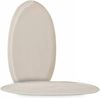 Verlo ETER Ovaler Teller 43x22 5 cm beige Bild 1