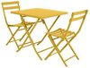 Hespéride - Quadratischer klappbarer Gartentisch Greensboro Senfgelb - 2 Plätze - Senfgelb Bild 4