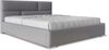 99rooms Narcisa Polsterbett Kunstleder SOFT Grau 160x200 cm mit Bettkasten Bild 3