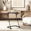 39F FURNITURE DREAM Foldable Writing Desk with Adjustable Height and Tilt Angle, Compact Laptop Table, Portable Secretary Desk for Small Home Office or Living Room, Black, 53 x 37.5 x 71.5 cm Bild 4