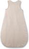 SANETTA Baby-Schlafsack Beige | Praktischer und bequemer Unisex-Schlafsack aus Bio-Baumwolle. Baby-Schlafsack mit Reißverschluss und Regenbogen-Print | Baby Sleeping Bag Bild 2