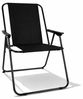 Campingstuhl OutdoorstuhlKlappstuhl Stoff Oxfort Metall Schwarz Bild 3