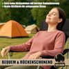 BigDean Campingstuhl 2er Set Campingstuhl extra hohe Lehne max. 150kg belastbar Faltstuhl (Set, 1 St), Verlässlich, Stabil, leicht, Schmutz & Wasser abweisen. Bild 5