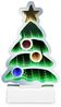 Idena 30549 - LED Infinity Mirror Weihnachtsbaum, ca. 27 x 8 x 40 cm, Deko Lampe mit 156 SMD-LEDs und 3D Effekt, Weihnachtsdeko für Innen, mit Netzteil und 3 m Zuleitung Bild 2