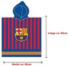 BERONAGE Kapuzenhandtuch FC Barcelona Kinder Kapuzen Bade-Poncho 60x120 cm Bademantel Poncho, 100% Baumwolle, Frottee in Velours-Qualität Bild 5