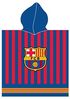BERONAGE Kapuzenhandtuch FC Barcelona Kinder Kapuzen Bade-Poncho 60x120 cm Bademantel Poncho, 100% Baumwolle, Frottee in Velours-Qualität Bild 3