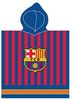 BERONAGE Kapuzenhandtuch FC Barcelona Kinder Kapuzen Bade-Poncho 60x120 cm Bademantel Poncho, 100% Baumwolle, Frottee in Velours-Qualität Bild 2