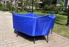 junxing Gartenmöbel Abdeckung, Wasserdicht, Winterfest, Atmungsaktiv, Rechteckig, UV-Schutz, Oxford-Gewebe, Blau, 240x180x110cm,(94.5x70.9x43.3in) Bild 5