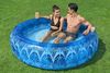 Bestway Family Pool Bohème, Ø 168x53 cm, 401 Liter, PVC, I-Beam-Konstruktion, Böhmisches Design, 2 Getränkehalter, Extrabreite Seitenwände, Schnellverschlussventil, Ab 6 Jahren Bild 2
