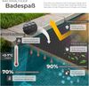 tectake Pool-Abdeckplane Poolabdeckung, rechteckig und selbstschwimmend Bild 4