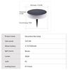 Arnusa LED Solarleuchte Solarlampe Tischlampe Akku 1300 mAh kabellos Gartenlampe Wandleuchte, Farbsteuerung, LED fest integriert, warmweiß, kaltweiß, ohne Stromanschluss Bild 4