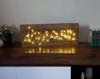 LED-Holzschild, Leuchtbild Wandbild, Landhaus ~ 28 x 72 x 3 cm, dream Bild 3