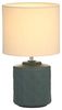 Pauleen 48326 Tischleuchte Glowing Midnight E14 max. 20W Creme, Dunkelgrün Stoff, Keramik Bild 5