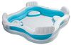 Intex Kinderpool Swim-Center Family Lounge Pool, Mehrfarbig, 229 x 229 x 66 cm Bild 1