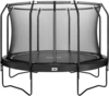 Salta 'Premium Black Edition' Trampolin inkl. Sicherheitsnetz, rund, Stahl schwarz, Ø366x270 cm