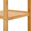 Relaxdays Badregal mit 3 Ablagen, Bambus natur, 33 x 33 x 79 cm Bild 5