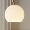 Lindby Bogenlampe Cynthia, Glas Gold / Messing IP20, 1 x 15 W LED Bild 5