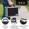 HMF Aufbewahrungsbox Transportkoffer mit Noppenschaumstoff im Deckel und Boden, Universalkoffer mit Zahlenschloss, 31 x 26 x 11 cm Bild 4