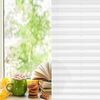 Plissee ohne Bohren Klemmfix 115x200 cm(BxH) Weiß Jalousie Sonnenschutz Easyfix Faltrollo Lichtdurchlässig Rollo für Fenster & Tür Bild 3