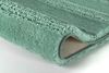Badematte MONROVIA, 70 x 120 cm, Mint, Streifen, Höhe 23 mm, rutschhemmend beschichtet, fußbodenheizungsgeeignet, Polyester, rechteckig Bild 3