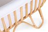 Rattan Wieg Rechthoekig 80X40 + Matras + Jersey H Bild 3