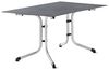 SIEGER 5170-20 Klapptisch Polytec (HPL) 140x90 cm Stahlgestell graphit / Tischplatte Polytec (HPL) Schiefer anthrazit Bild 1