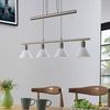 Lindby Hängeleuchte Delira, Metall, Alu IP20, 4 x 40 W Bild 4