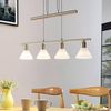 Lindby Hängeleuchte Delira, Metall, Alu IP20, 4 x 40 W Bild 3