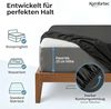 Komfortec 2er Pack Jersey Spannbettlaken 200x200 cm, 100% Baumwolle, Doppelpack Spannbettuch Bild 2