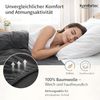 Komfortec 2er Pack Jersey Spannbettlaken 200x200 cm, 100% Baumwolle, Doppelpack Spannbettuch Bild 3