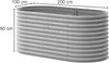 Hochbeet Silber 200 x 100 cm OK-Living Bild 4