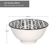 6er Set Jail Bowl-Schalen 500ml schwarz-weiß Müsli Salat Dessert Schüssel Bild 4