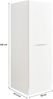 Stauraumschrank >LAUNDREEZY< in weiß, Holzwerkstoff - 50x162x67,5cm (BxHxT) Bild 3