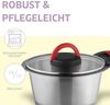 Kuppels QUICK CLACK PRO Topfset 12-teilig silber Bild 4