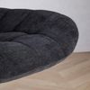 IDIMEX Drehstuhl VASILO, Bürostuhl höhenverstellbar mit Metallgestell und Cordstoff Schwarz Bild 5
