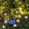 Spetebo LED Solarleuchte LED Solar Pflanzenstrahler klein - 10er Set, Ein-/Ausschalter, LED fest verbaut, warm weiß, Mini Garten Strahler Deko Beleuchtung für außen Bild 2