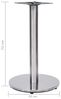 vidaXL Bistrotisch-Gestell Silbern Ø45x72 cm Edelstahl 325439 Bild 2