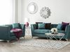 Sofa Set Samtstoff blaugrün 5-Sitzer GAULA Bild 2