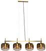 Kare Design Hängeleuchte Golden Goblet Quattro Ø25cm, 143 x 129 x 25 cm Bild 4