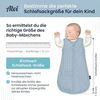 Alvi Mull-Schlafsack TOP, Uni Türkis, 110 Bild 3